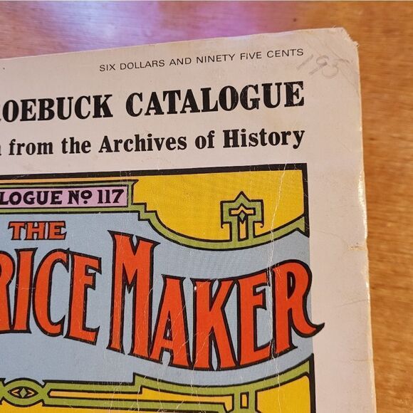VINTAGE Sears Roebuck Co 1908 reprint catalog book The Great Price Maker 1969 - Picture 5 of 10